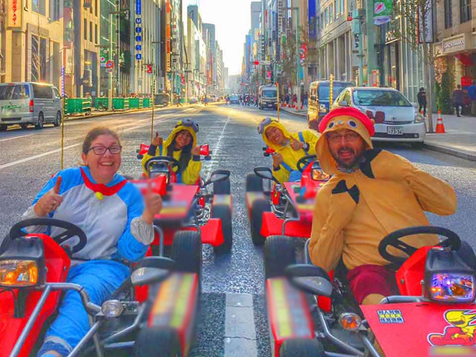 Real Life SuperHero Go-Karting Street